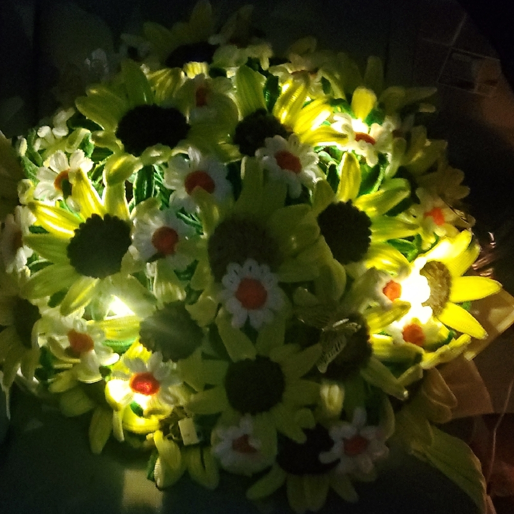 Floral LED Light Decor